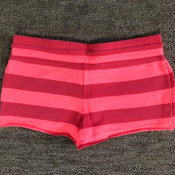 Pink Shorts - Striped - Small Petite - Mossimo Supply - Picture 2 of 3